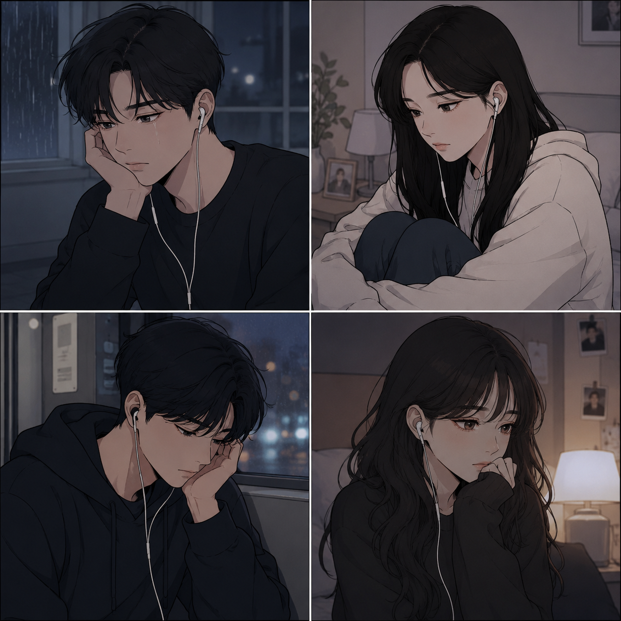 How American Songs Let You Collapse and Korean Songs Make You Carry On at Heartbreak